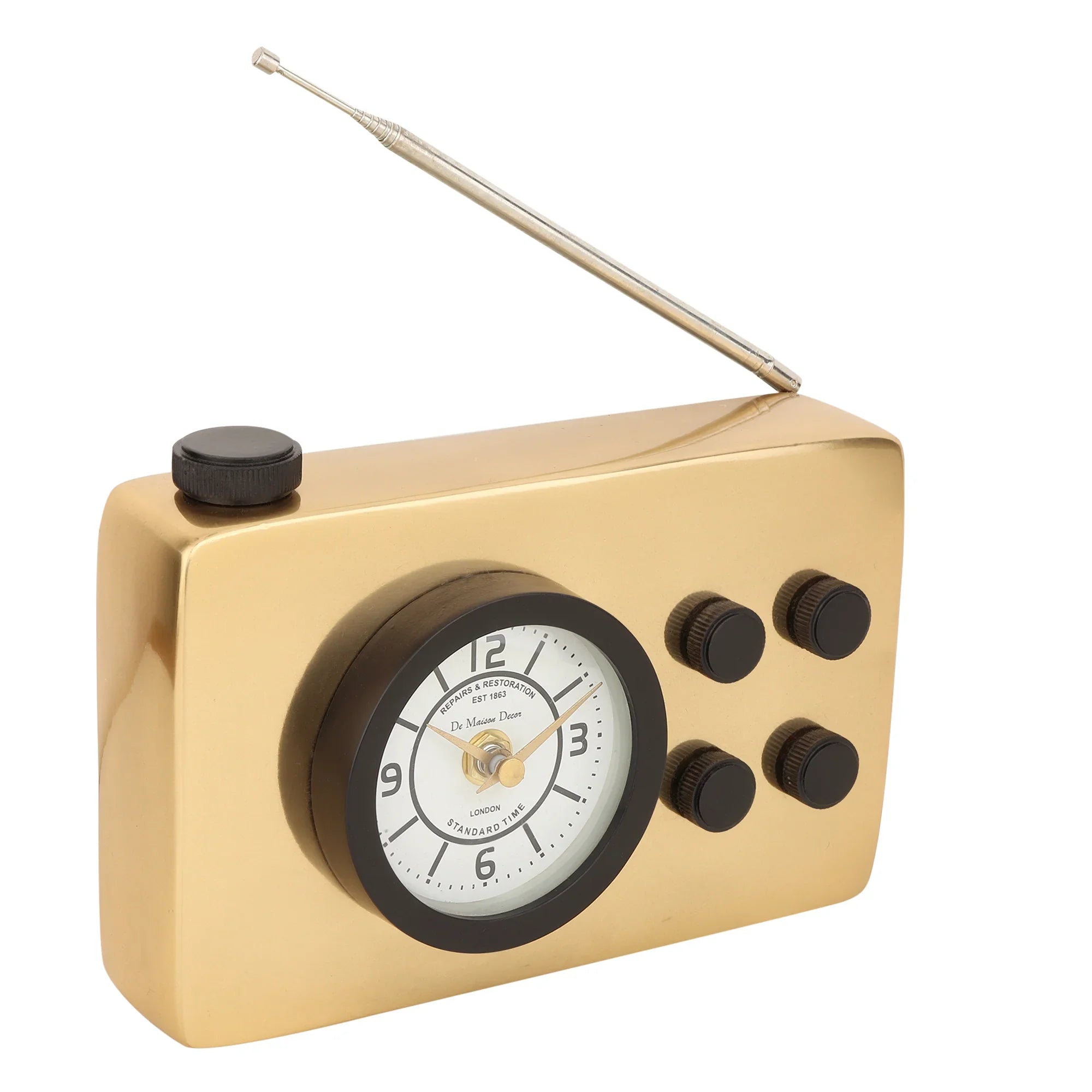 Broadcaster Table Clock