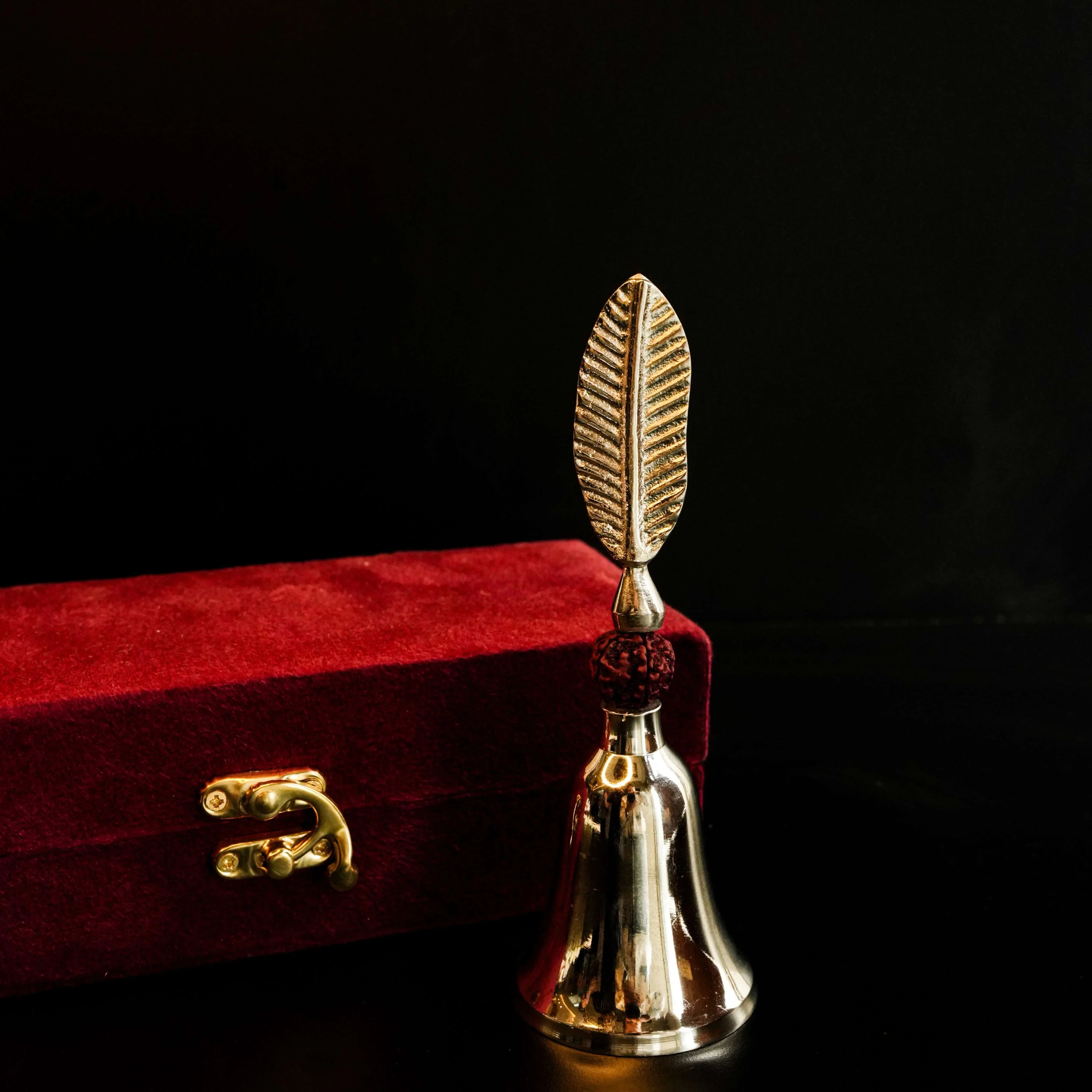 Silver Platted Rudra Bell