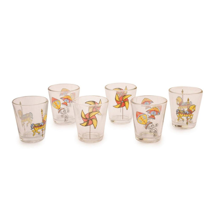 Udaan Golgappa And Shot Glasses Set of 6