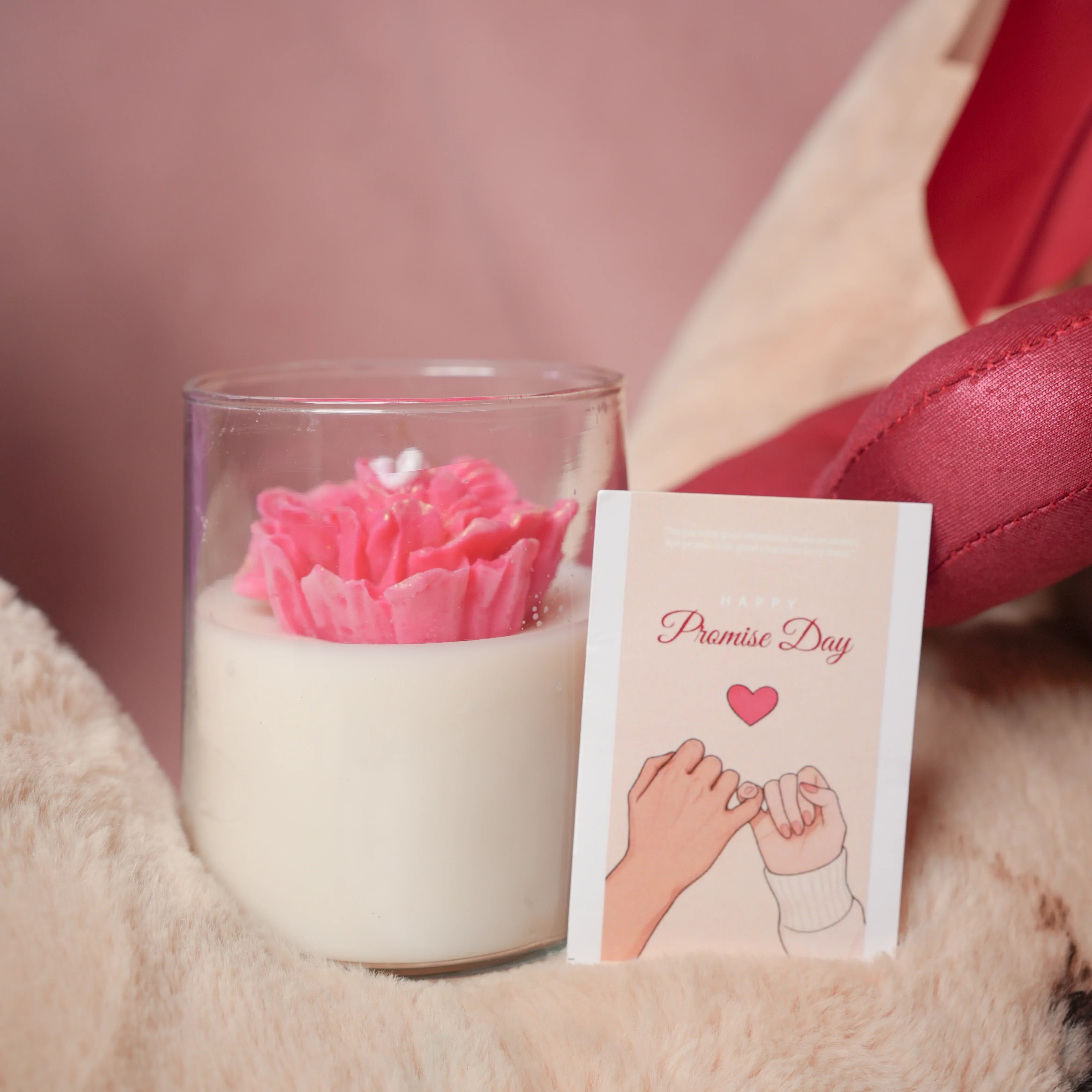 Petal Glow candle
