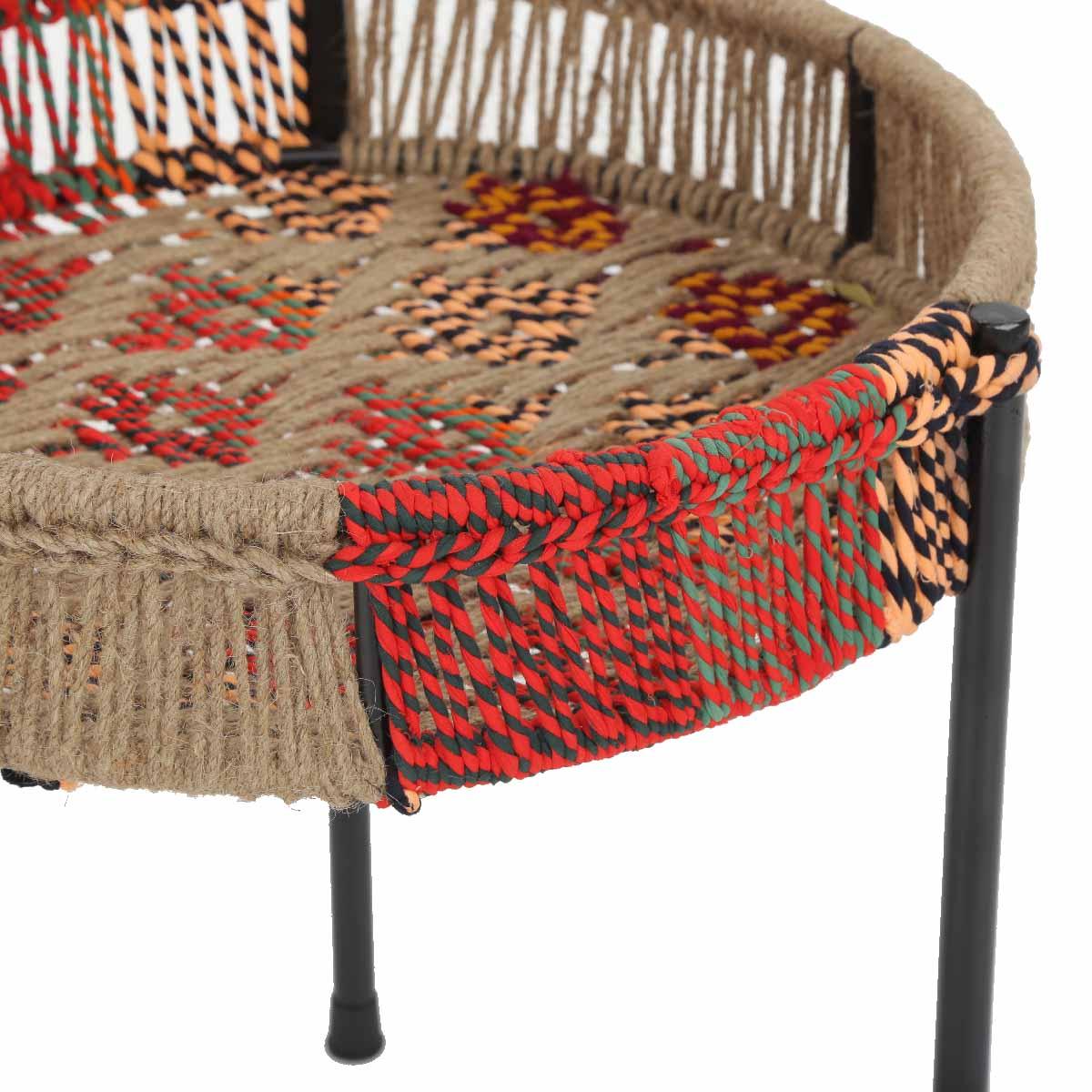 Jaipuri Weave Side Table
