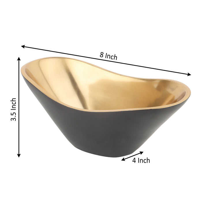 Opulent Oval Bowl | Exquisite & Luxurious Candy Holder Bowls