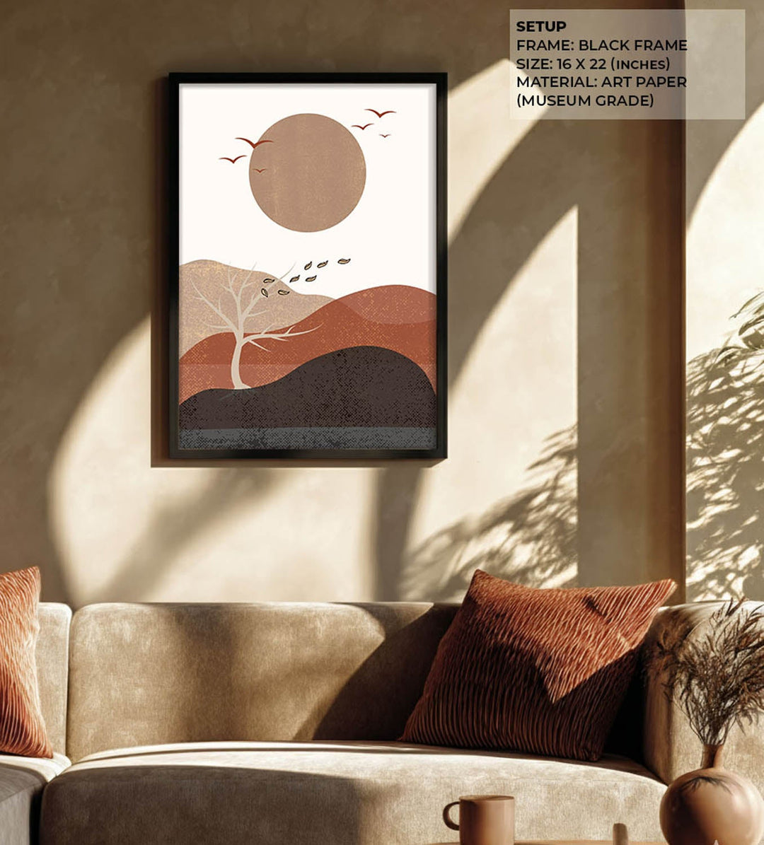 Solitude Wall Painting