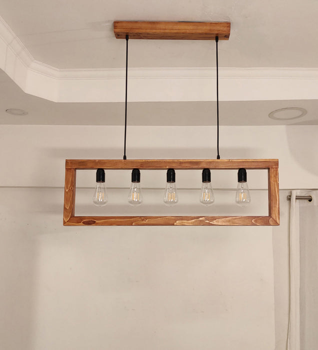 Abacus Brown Series Hanging Light & Pendant for Home | Ceiling Lamp