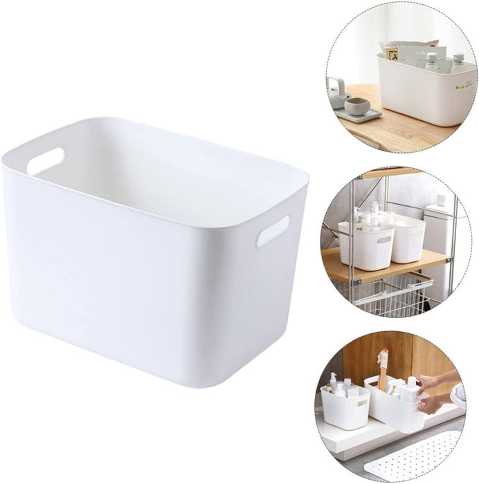 Plastic Storage Basket - Set of 2