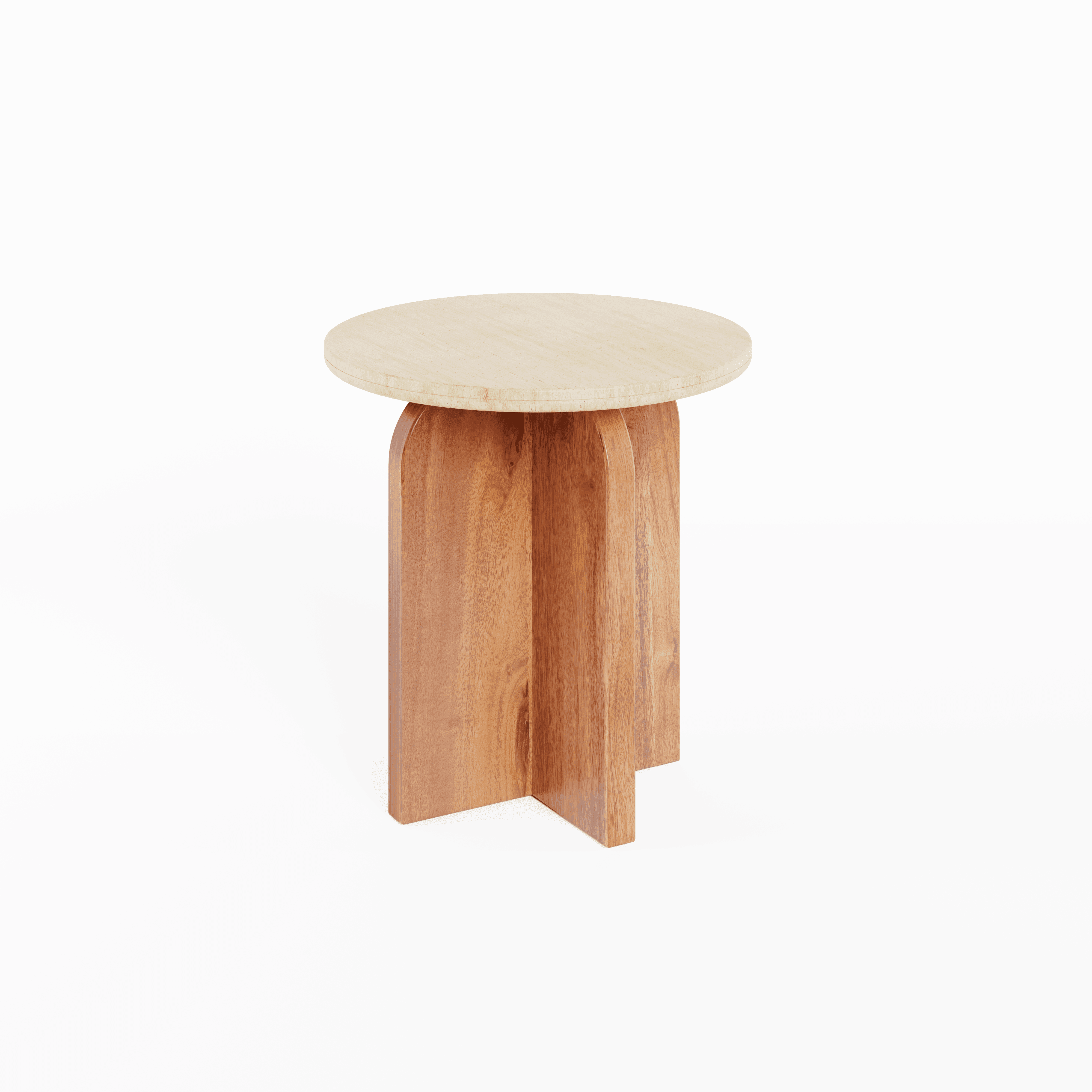 Rome Side Table/ End Table | Wooden Center Table for Living Room | Sofa Side Table