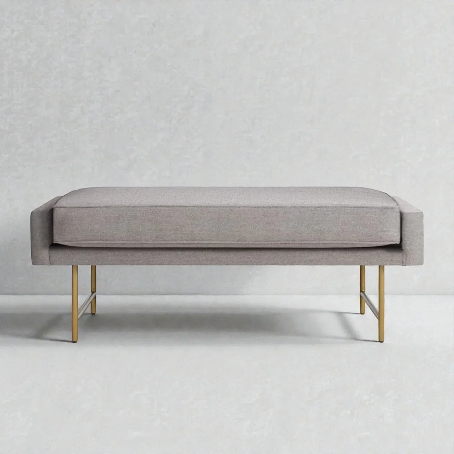 Edgora Metal & Fabric Upholstery Bench