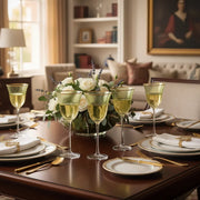 Shade Set of 4 Wine Glasses Green Hues