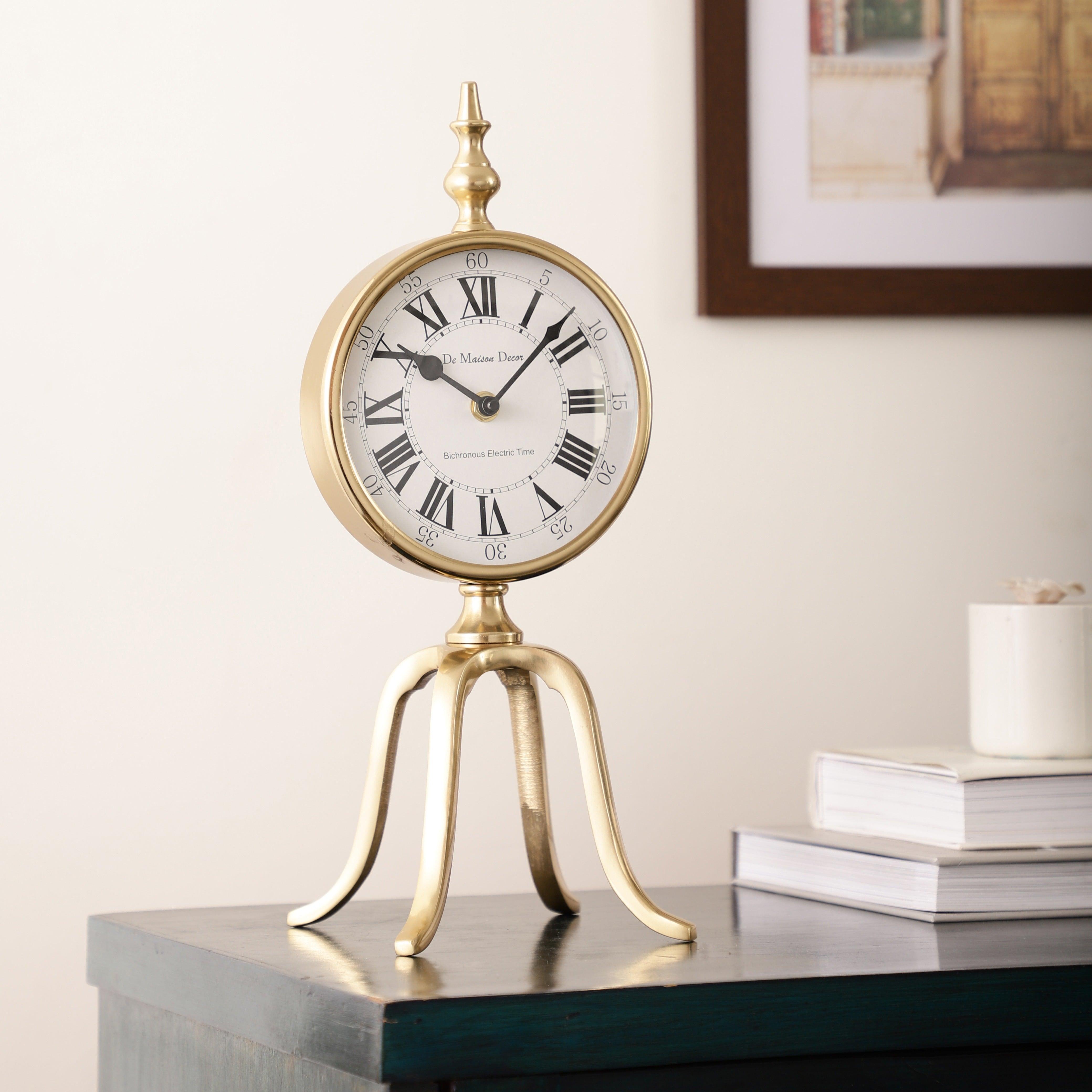 Quad Stand Clock | Antique & Vintage Look Standing Clock for Corner & Livingroom