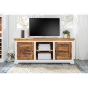 Whitewave Solid Wood Tv Cabinet Two Door Storage Unit | Entertainment Unit (Tv Unit)