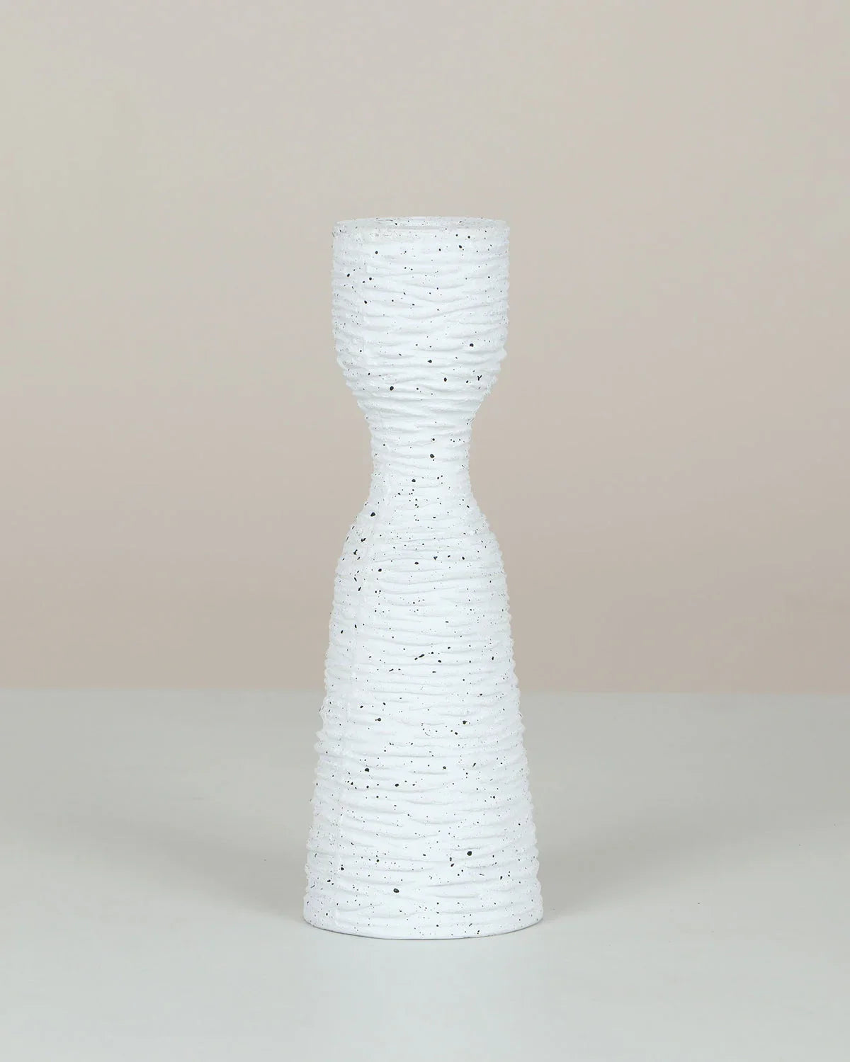 Statara White Candle Holder Set of 2