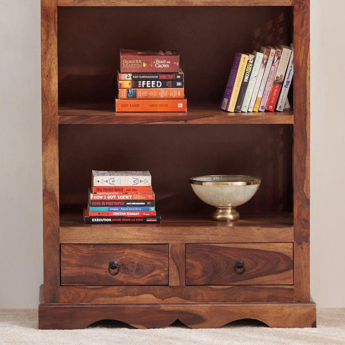Earth Bookshelf | Sheesham Wood