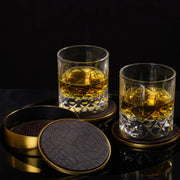 Brown Royal Coasters