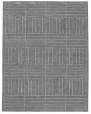 Plaid Rug 1 100% Wool