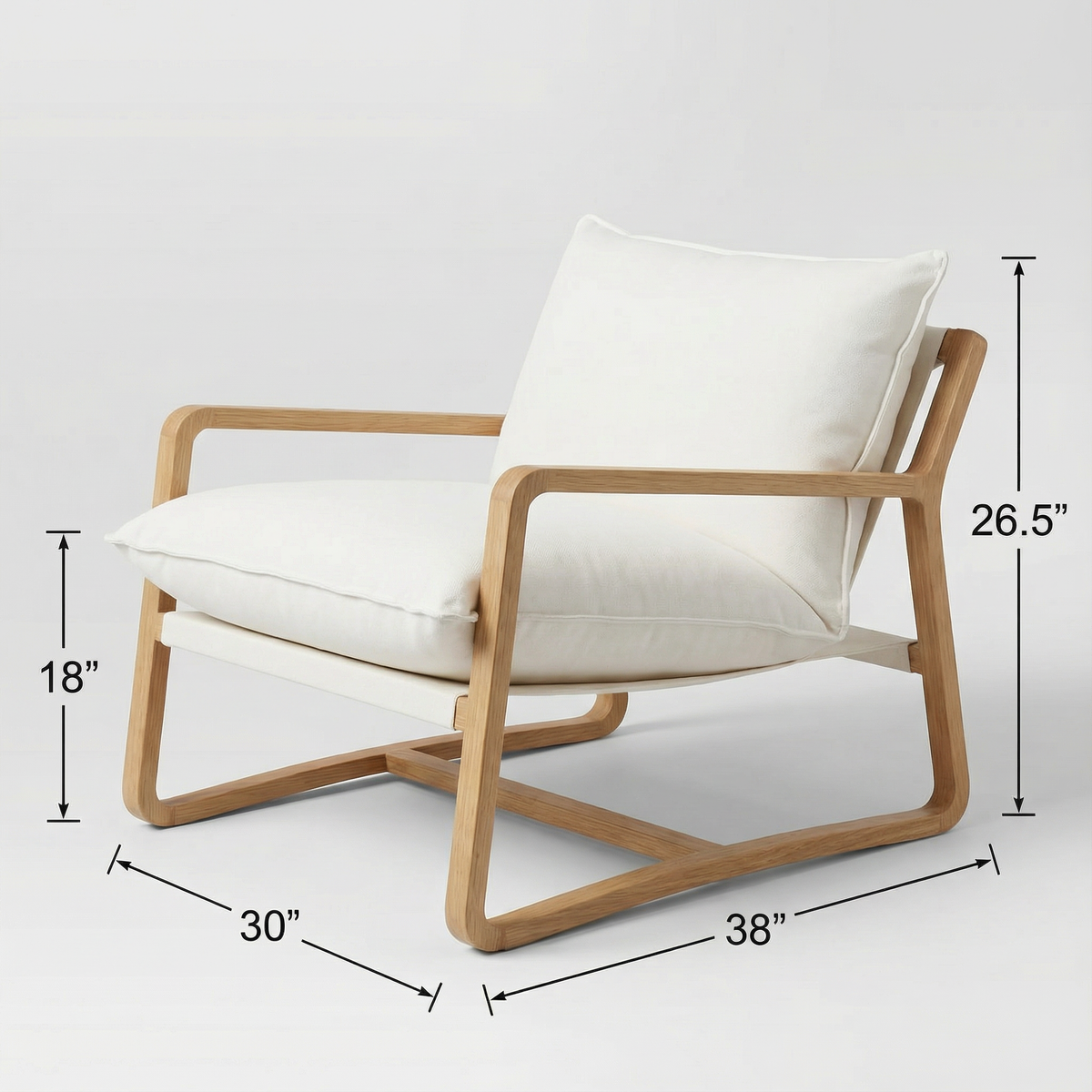 Polo Bagpiper Accent Chair
