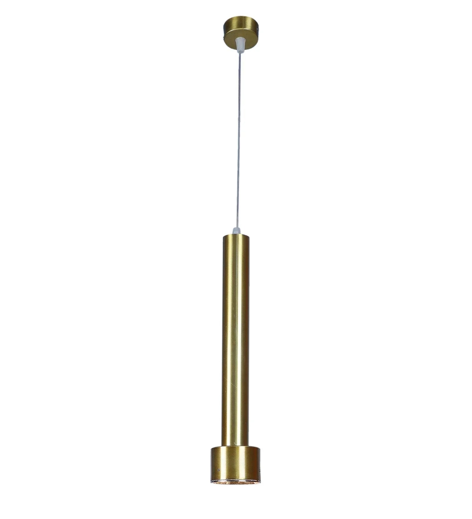 Gold Iron Hanging Light | Inbuilt LED |  Veyra