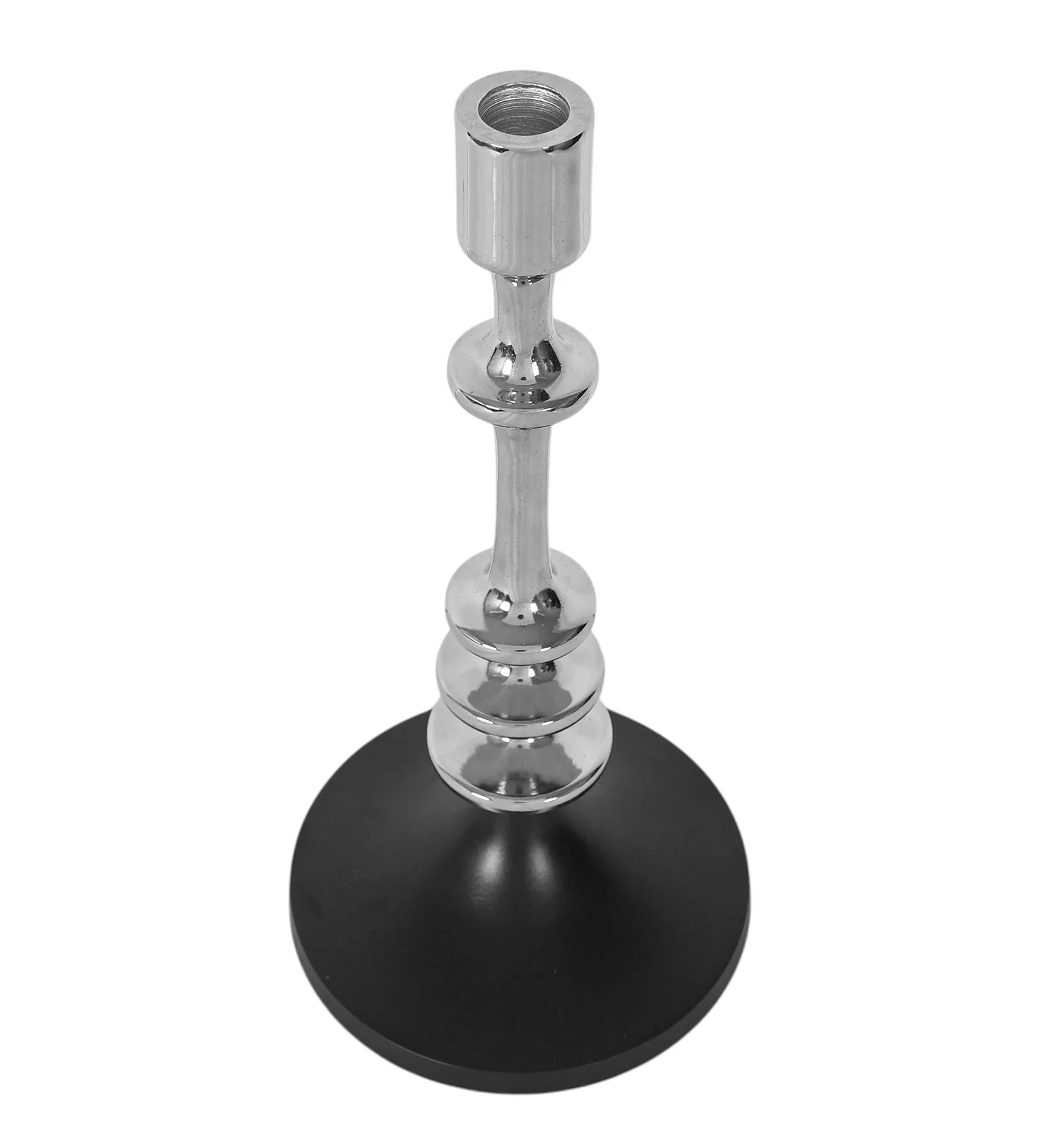 Aristea Silver Candle Holder