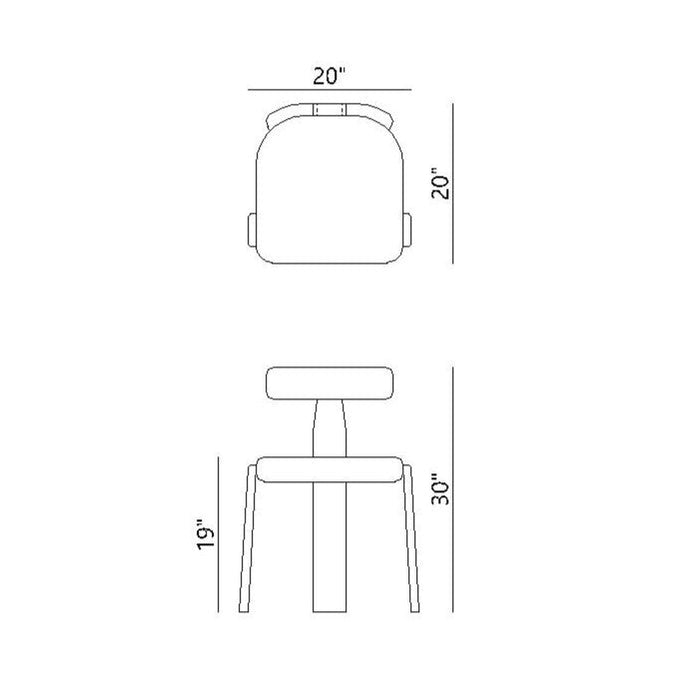 Tilted - Leg Dining Chair