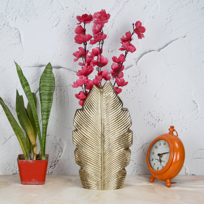 Tropic Leaf Flower Vase