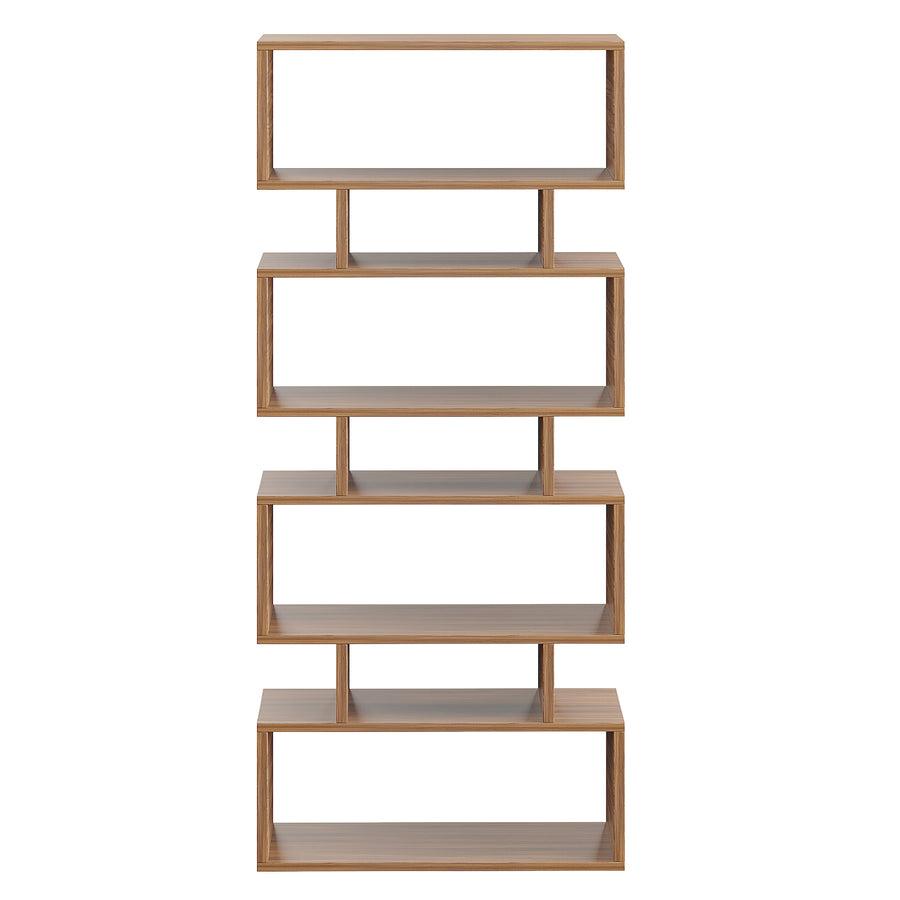 Modern Bookshelf with Storage Shelves - Forrel
