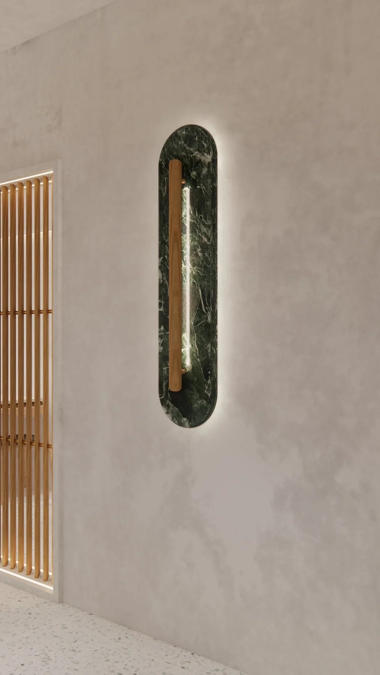 Vanas Wooden Wall Lamp | Teak Wood LED Light | Decorative Wall Sconce for Bedroom & Living Room