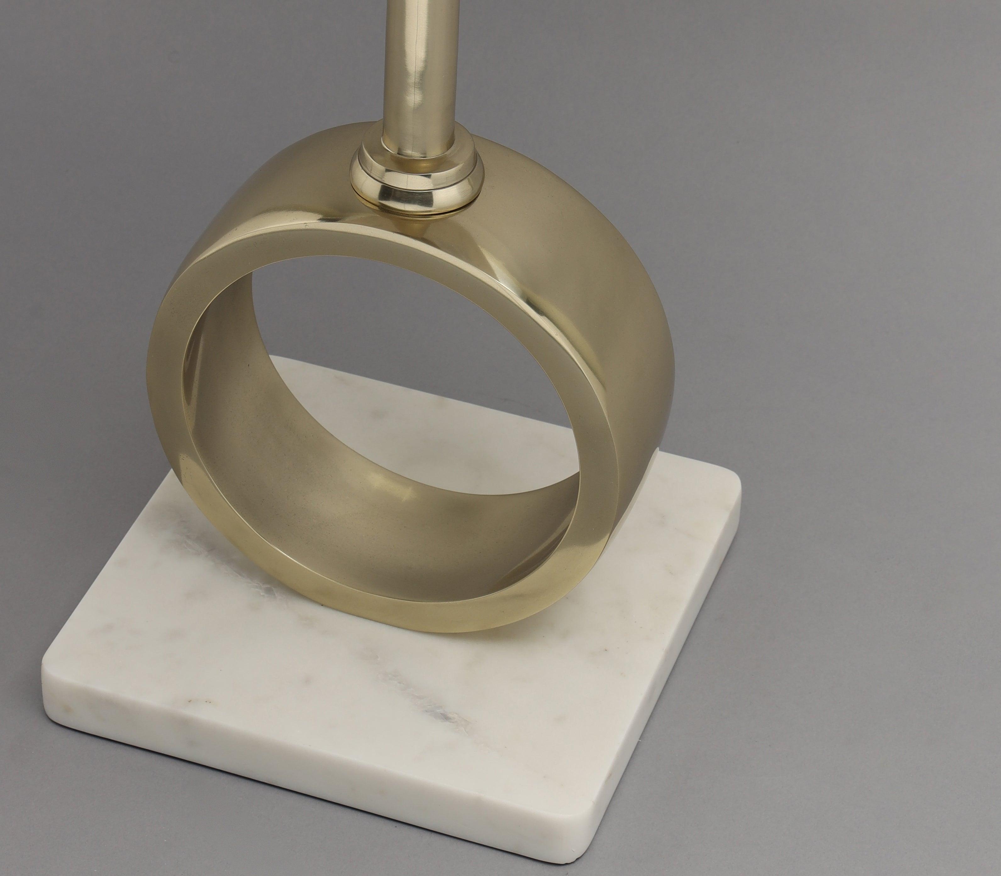 Balletic Side Table for Living Room | Decorative Marble End Table | Deigner Corner Table