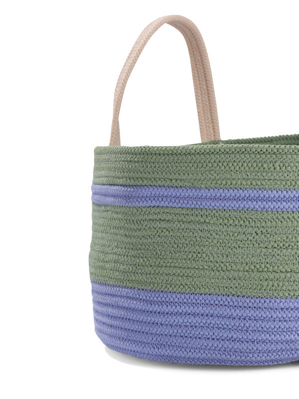 Rosy Grace Rope Basket