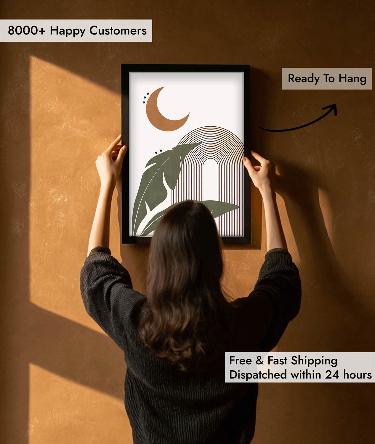 Moonlit Tropics Wall Painting