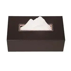 Leather Tissue Box-Bottle