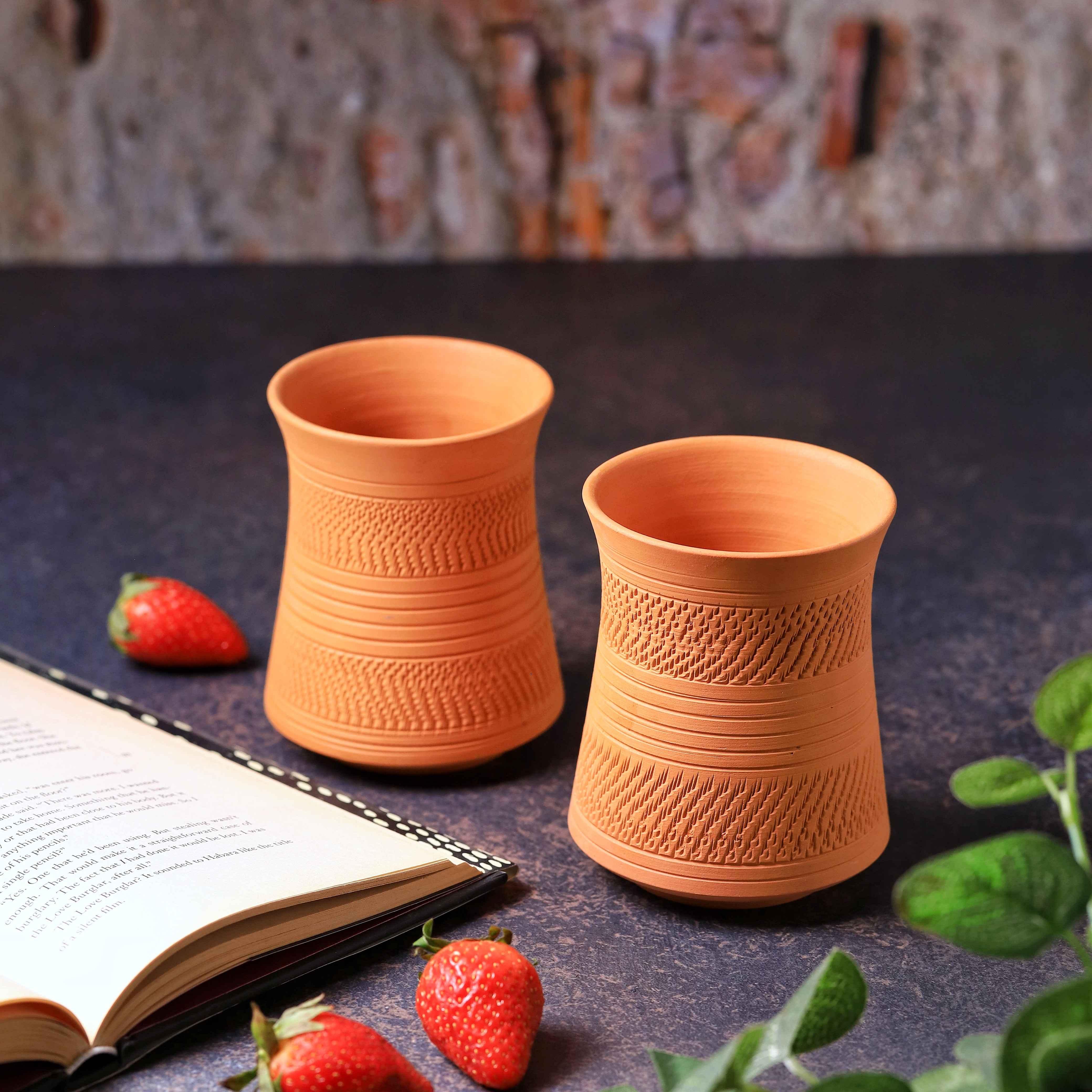 Terracotta Modern Jumbo Glass