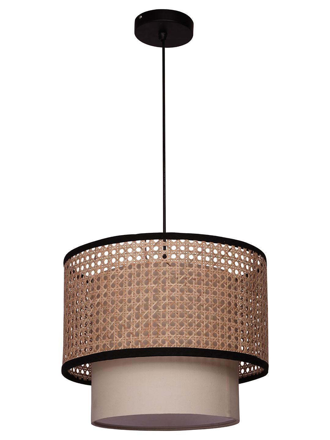 Contemporary Single Ceiling Light lamp With Concentric Drum Shades