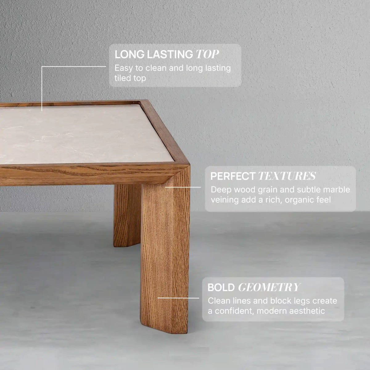 Columnar Coffee Table