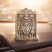 Silver Plated Brass Salasar Balaji Car Dashboard Idol