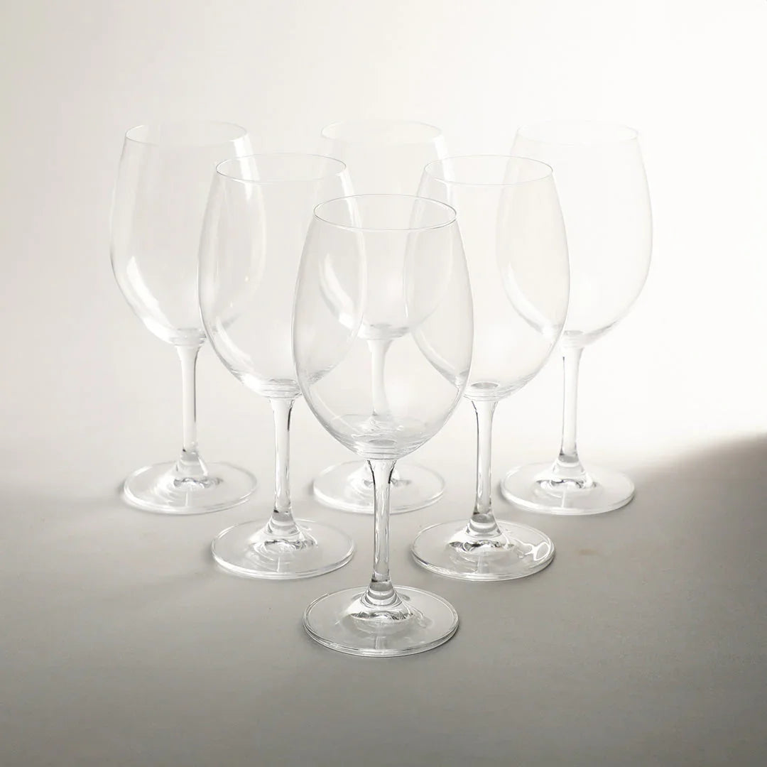 Bordaux Red Wine Glass Set of 6