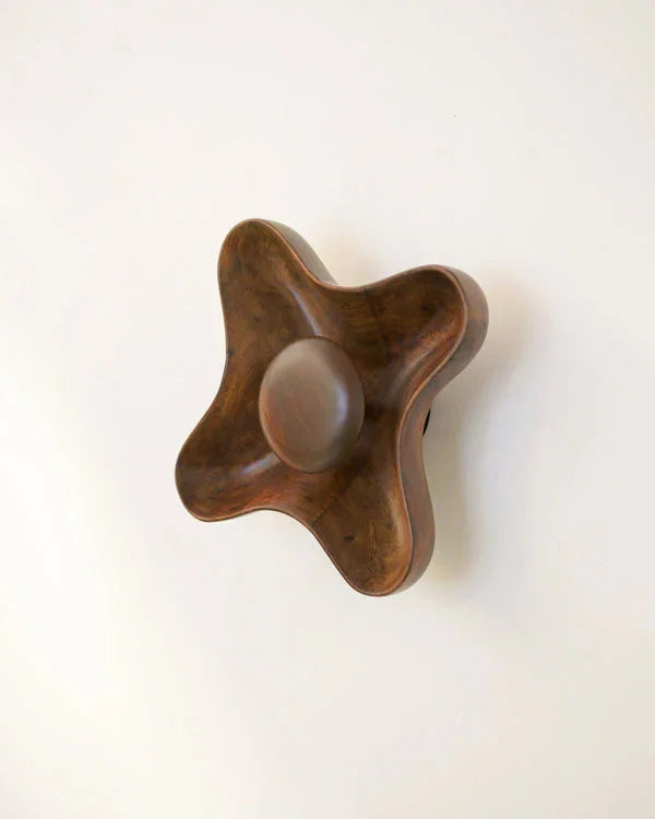 Compass Wall Light | Reclaimed Teak Wood