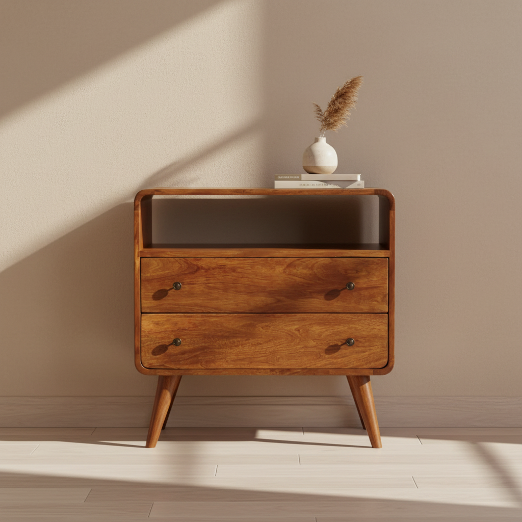 Curved Nordic Charm Chest