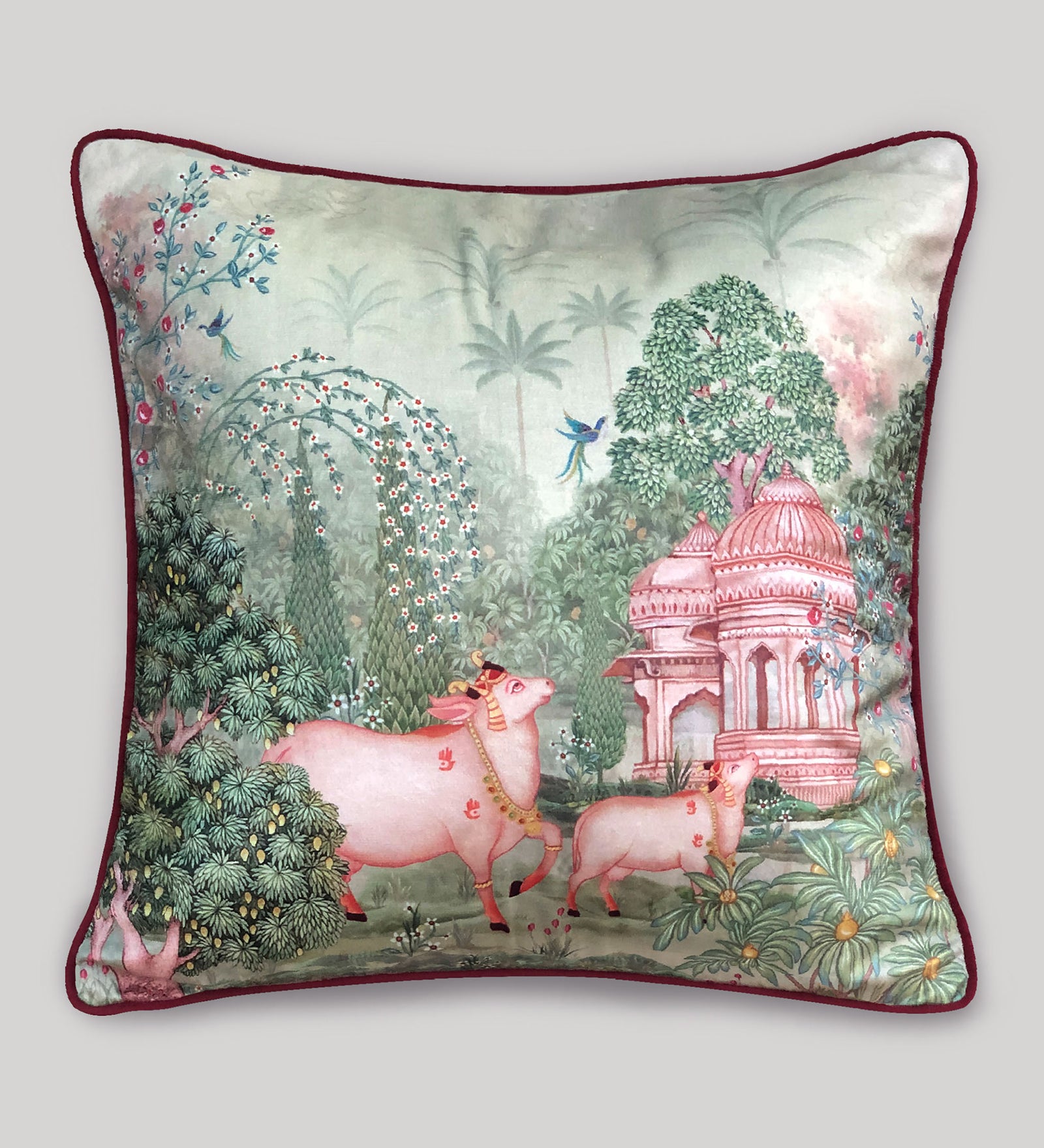 Preetier Pichwai Cushion Cover – 16 x 16