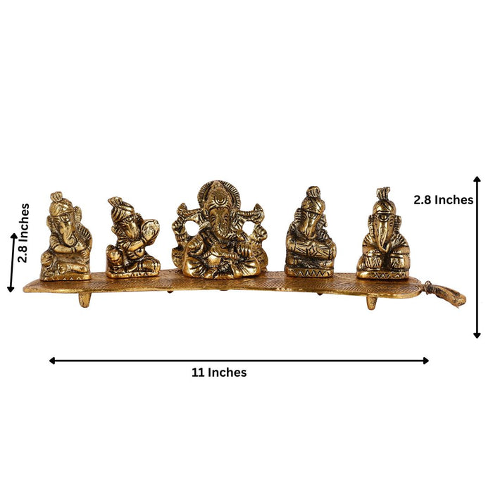 Musical Family Lord Ganesh Idol Statue