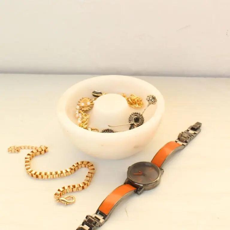 Concentric Jewelry Organizer | Marble