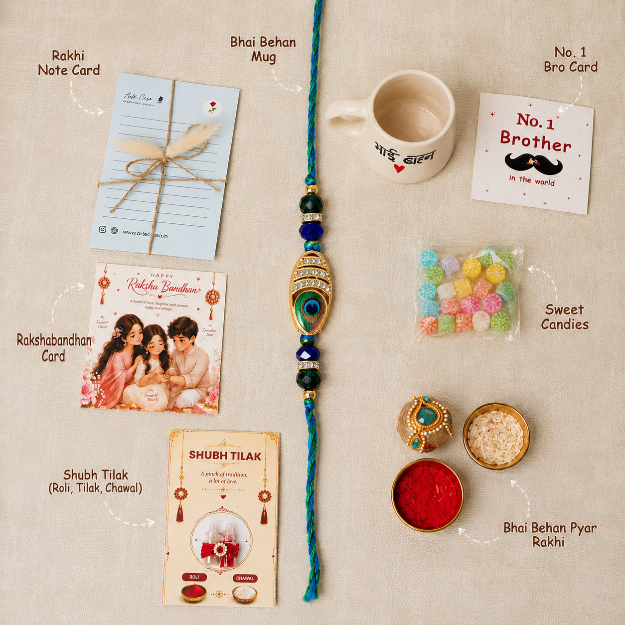 Bhai Behan Nazar Raksha Hamper