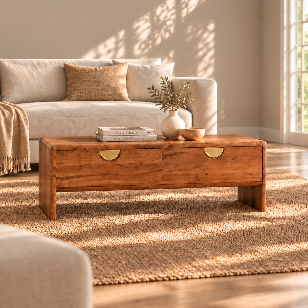 Watson Coffee and Tea Table for Home | Table with Drawer