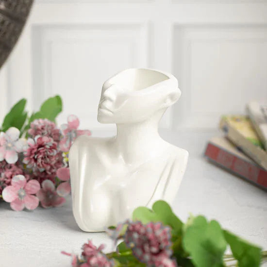 Lady Concrete Vase