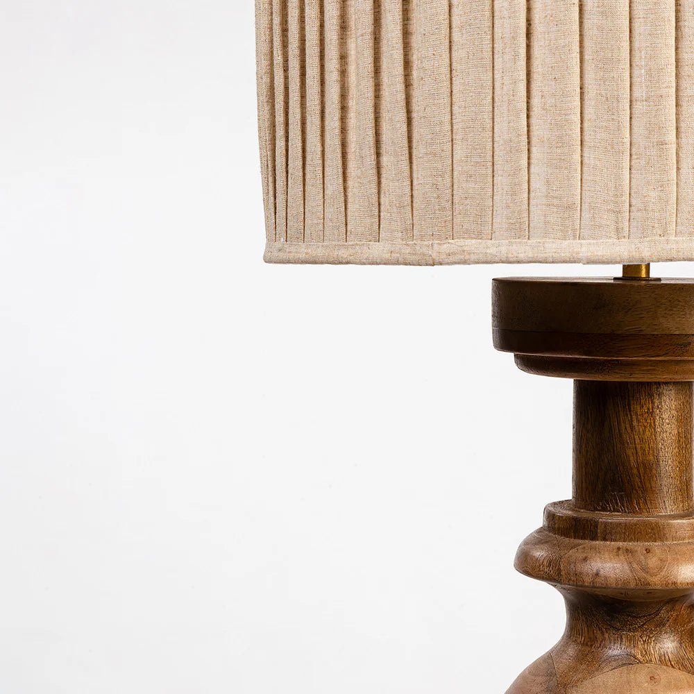 Aarav Wooden Floor Lamp