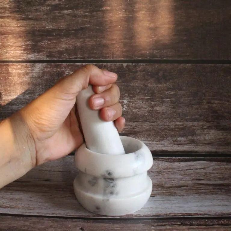 Mini Concentric Mortar and Pestle |  Marble
