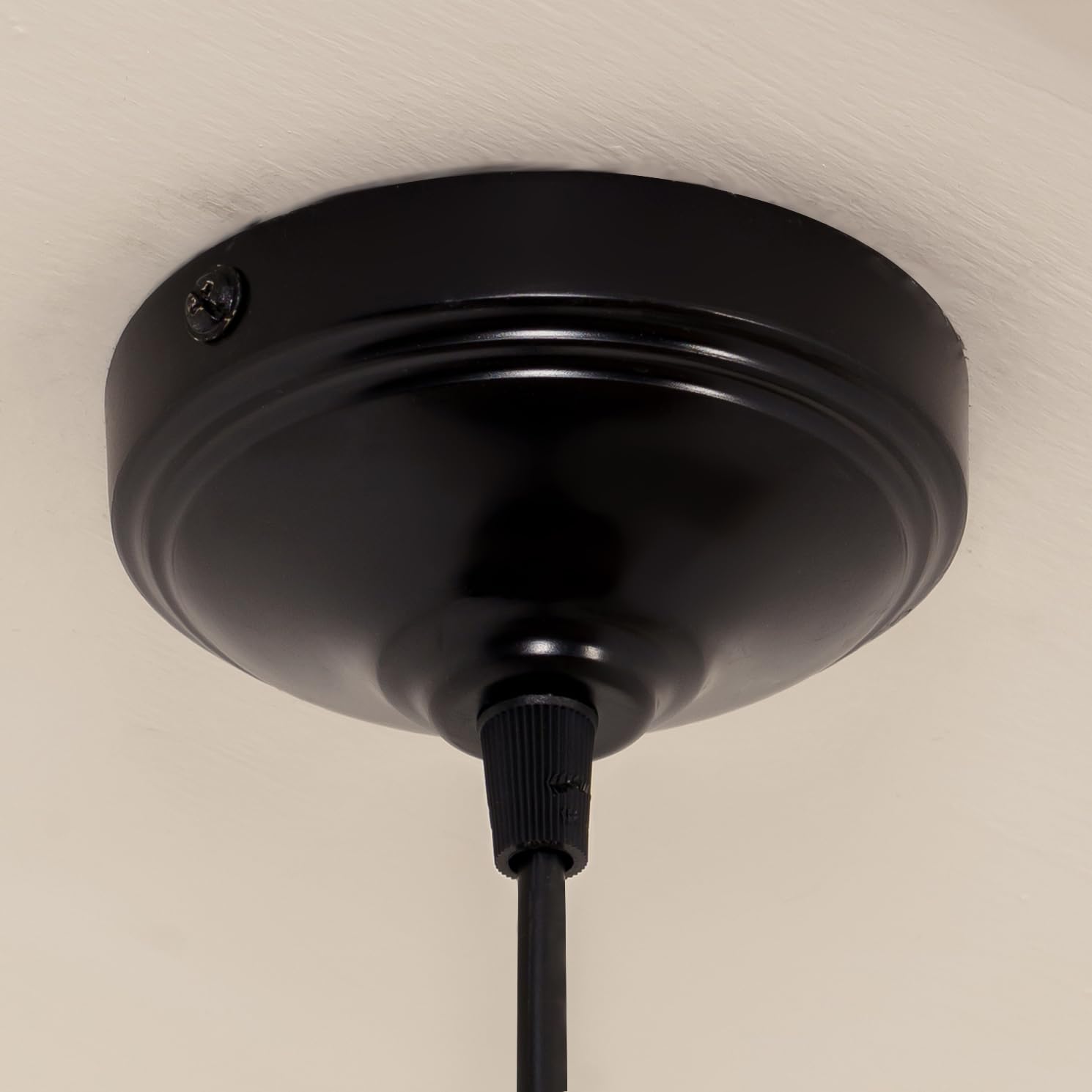 Sailors Metal Pendant Hanging Light Black Polished Hanging lamp for Indoor & Outdoor Usage| Ceiling Light for Cafes, Restaurants & Industrial Use