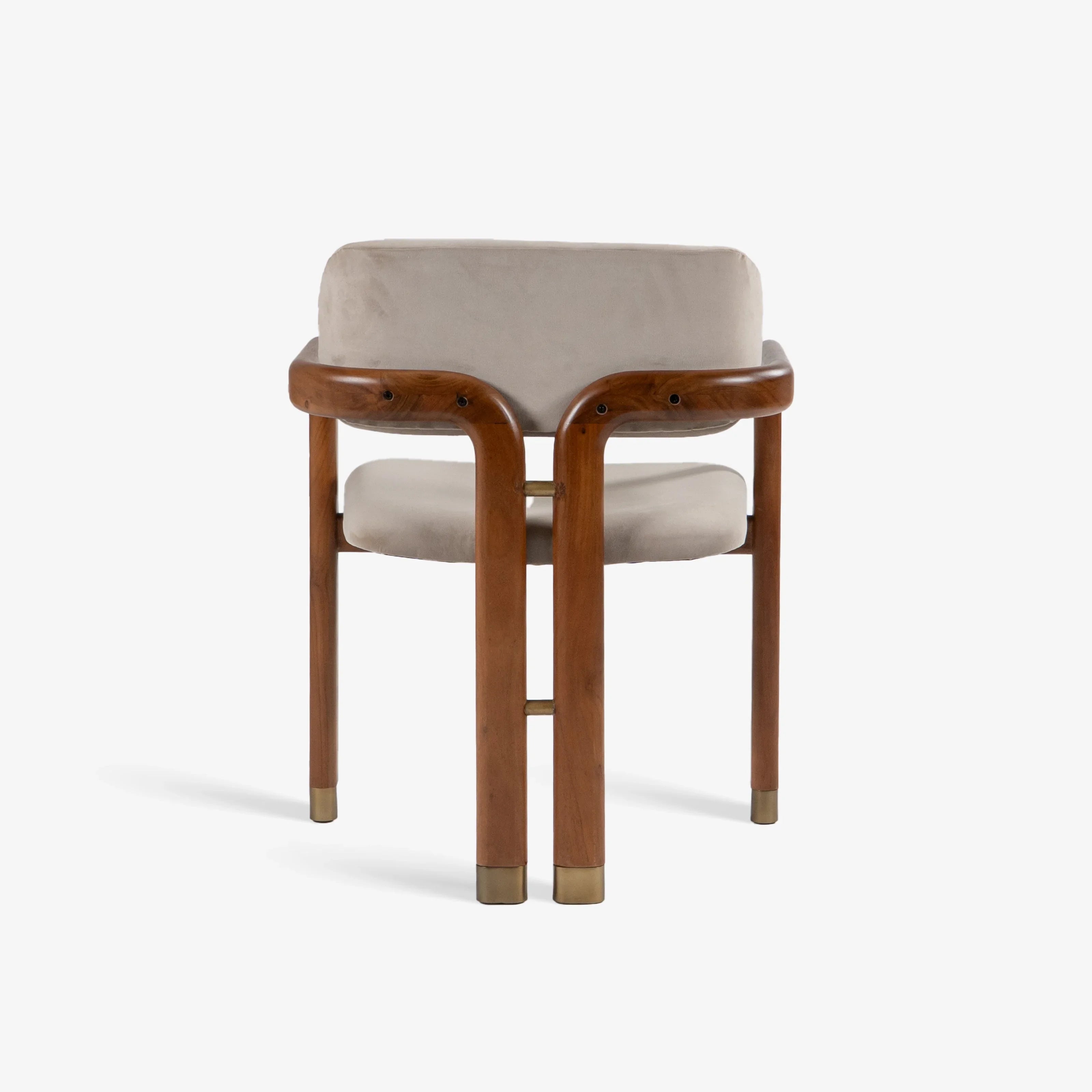 Aris Chair | Acacia Wood and Mild Steel