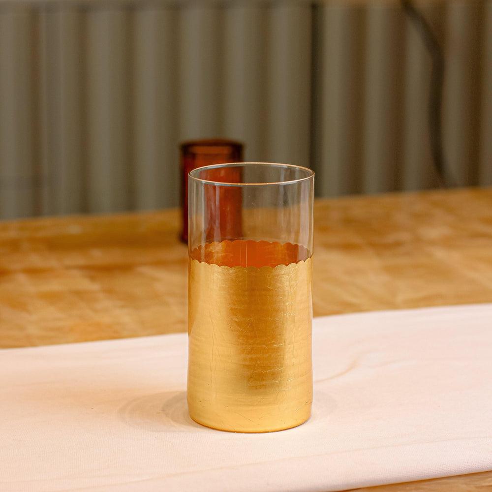 Gold Set Of Glasses