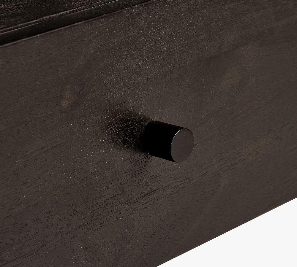 Leon Bedside Table | Wooden Side Table for Living Room | Nightstand Bed Side Table with Drawer