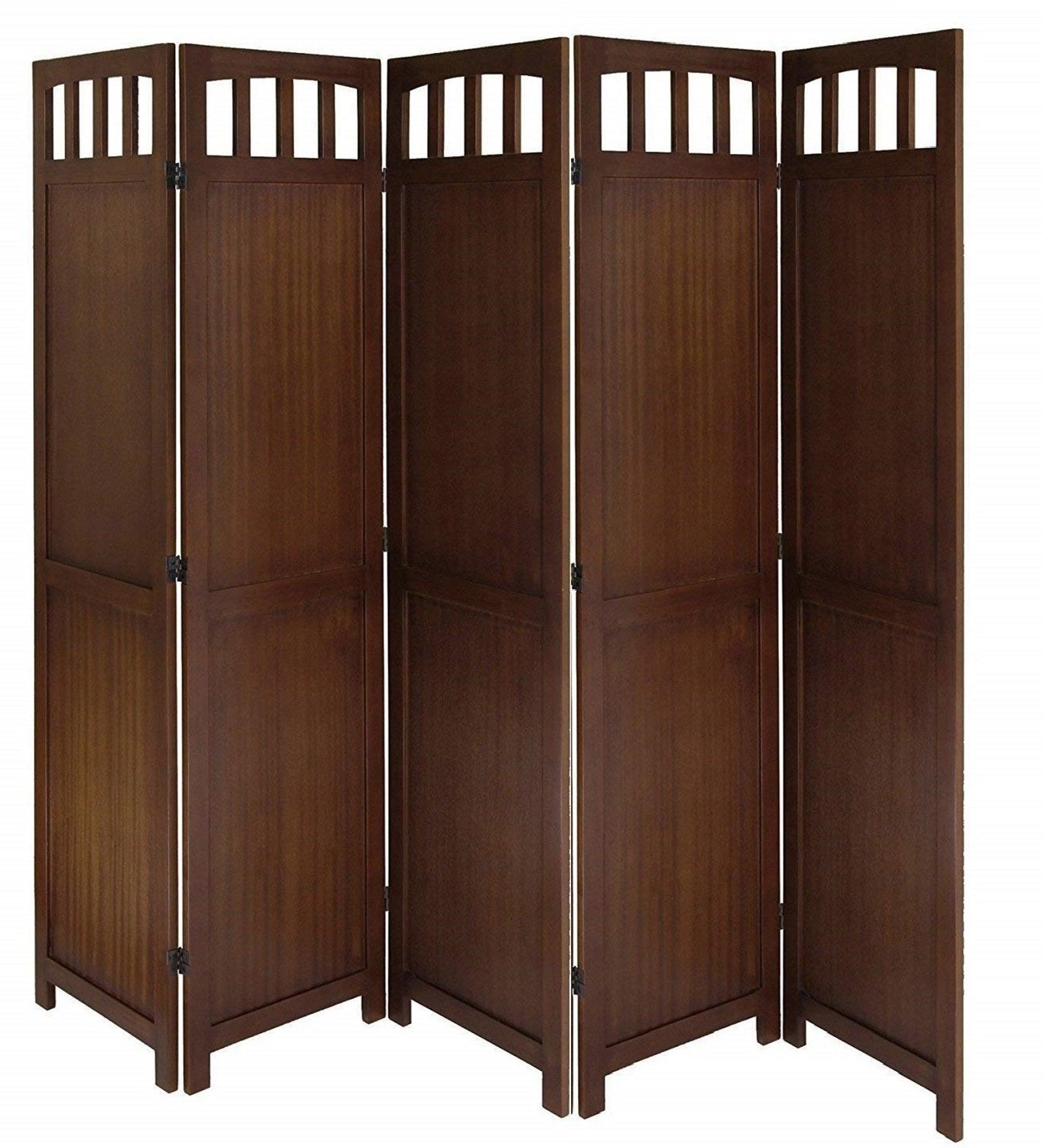 Mango Wood Room Separator with Intricate MDF Jali