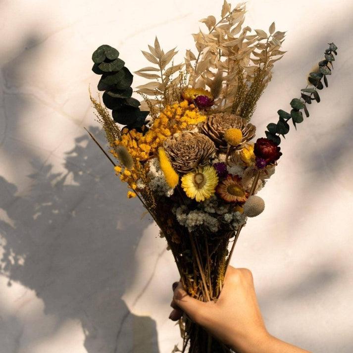 Tiny Timeless Bunch Naturally Dried Flowers | Delicate Dried Flower for Vase Decor